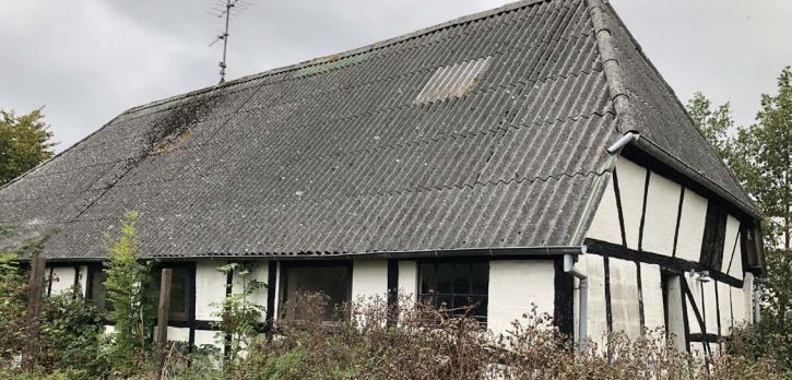 Billedmateriale fra indlægget: Længehus fra 1756 – nedrivningstilladelse til bevaringsværdig bygning