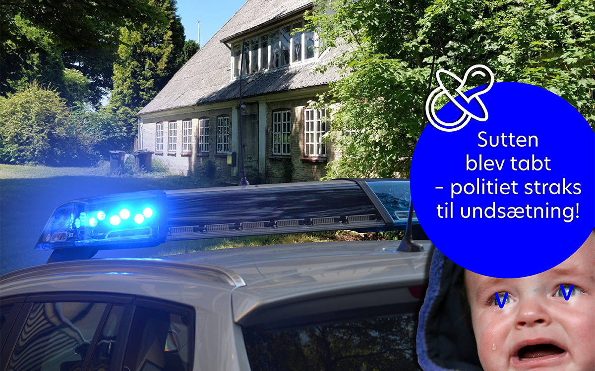 Image material for the source post: Venstre politician loses his dummy – and the police pick it up