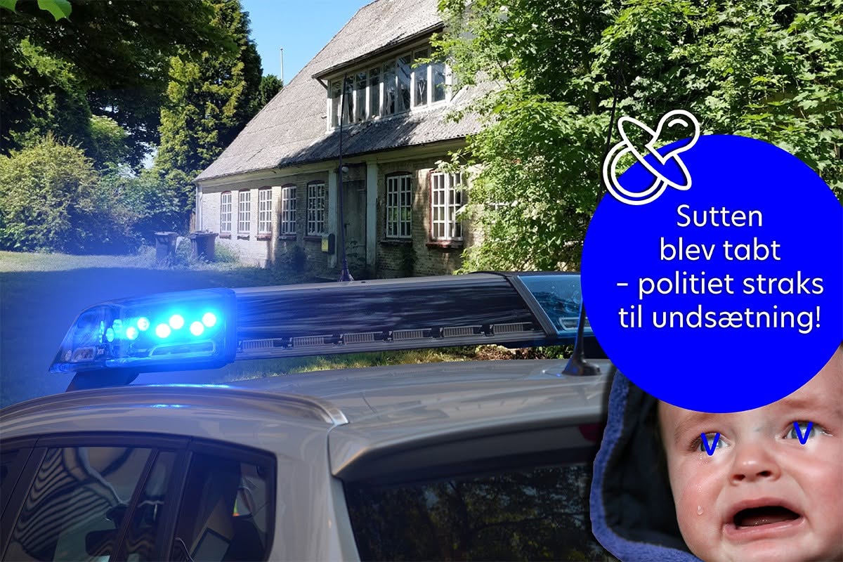 Image material for the source post: Venstre politician loses his dummy – and the police pick it up