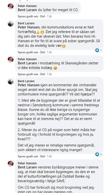 Bildmaterial zum Quellenbeitrag: Peter Erik Hansens (V) Kampagne gegen Skansegården – 1