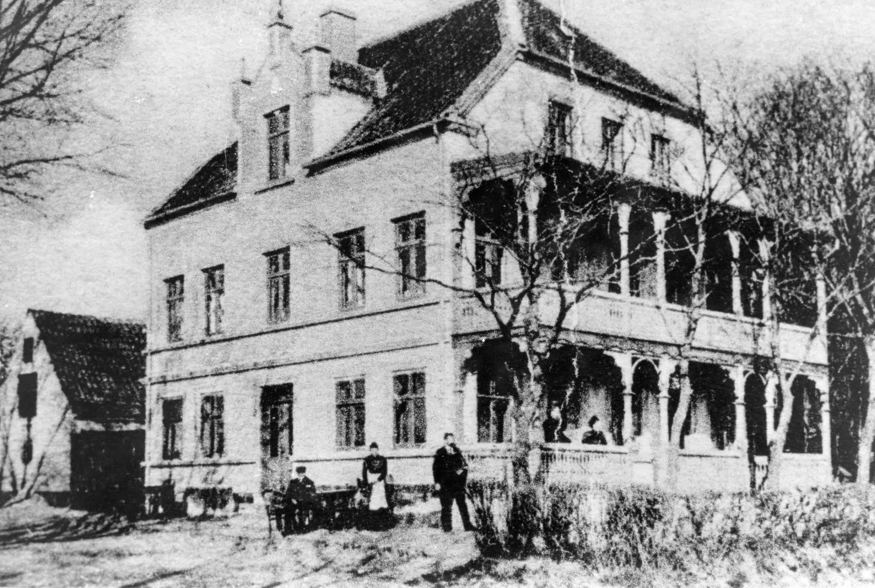 Image material for the source post: Old buildings divide the city council – Peter Hansen and Aage Fo