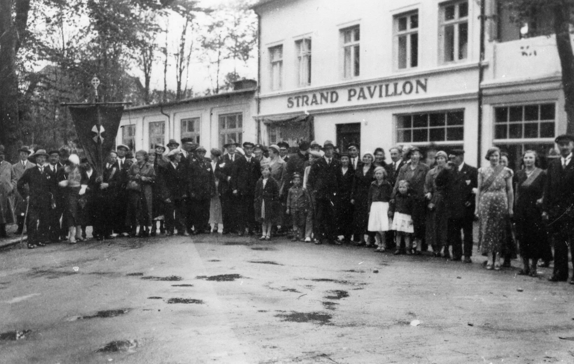 Image material for the source post: Old buildings divide the city council – Peter Hansen and Aage Fo